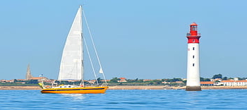 ile de re, moře, atlantický, Příroda, maják, Francie