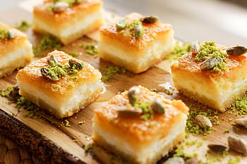 cibo, orientale, dolci, baklava, dolce, delizioso, caffè, Noce, miele, Turco, sciroppo