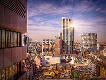 architecture, skyline, nature, city, building, skyscraper, cityscape, skyscrapers, downtown, big City, dusseldorf
