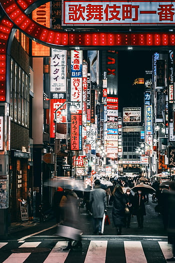 Τόκιο, kabukicho, νυχτερινή ζωή, πινακίδες νέον, πολυσύχναστοι δρόμοι, οδός της πόλης, νύχτα σκηνή, πολυσύχναστο, αστικός, Ιαπωνία, νυχτερινή περιοχή
