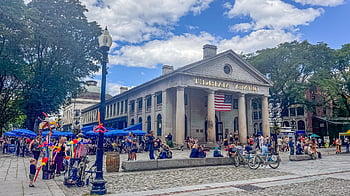 Boston, architectuur, stad, massachusetts, Verenigde Staten van Amerika, reizen, hemel