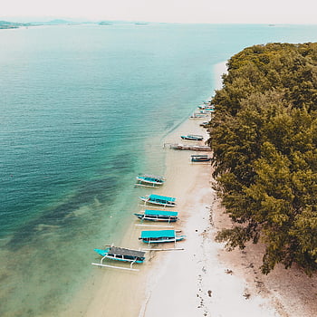 lombok, bali, Indonésie, cestovat, krajina, ostrov, Asie, tropický, Příroda, pláž, loď