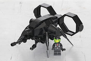 Lego, mech, black ops, EMP generators, fast boot AI, think tank, twin, military, custom build, minifigure, black