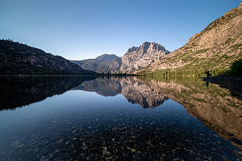hory, jezero, krajina, voda, Příroda, venku, životní prostředí, nebe, scénický, přírodní, pobřeží