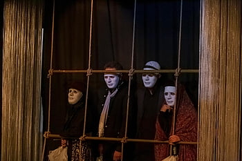 artist, actors, costumes, performers, art, theater, act, mask, lifestyle, canon Photography, life