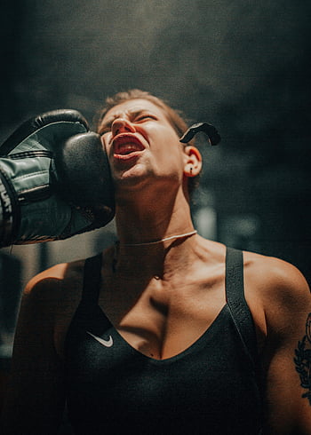 box, boxer, rána pěstí, boxerské rukavice, dynamický obrázek, Silný punč, boxovací ring, sportovní, atletický, akce, intenzita