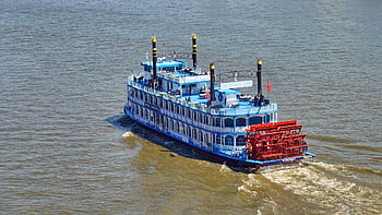 louisiana hvězda, lopatkový parník, přístavní plavba, mississippi parník, Labe, přístav, Hamburg, výletní loď