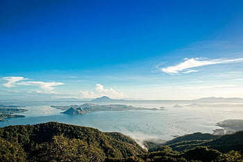 taal, volcano, lake, islands, caldera, crater, smallest Volcano, binintiang Malaki, water, nature, landscape