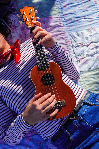 ukulele, zene, hangszer, hawaii, akusztikus, gitár, faipari, húr, akkord, dallam, dal