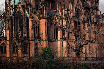 kostel, katedrála, architektura, budova, náboženské budovy, křesťanství, stuttgart, Německo, krajina