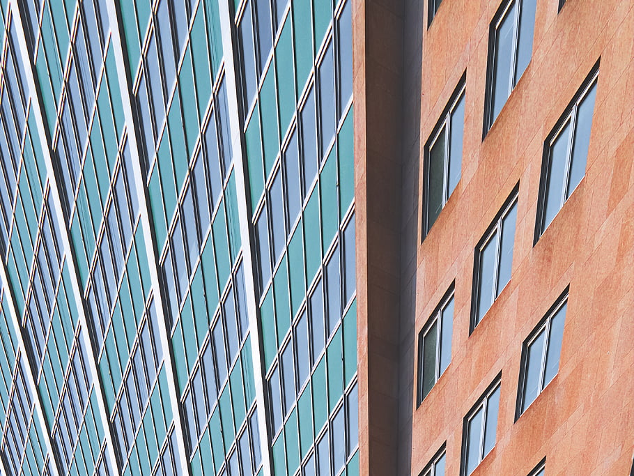 building, abstract, exterior, modern, pattern, facade, architecture, office, business, commercial, city