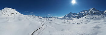 bernina Pass, pass, mountains, graubünden, engadin, alpine, switzerland, bernina, rhb, svizzera, landscape