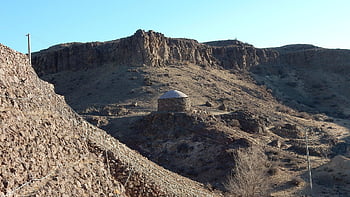 Mongolia, paesaggio, Gobi, deserto, steppa, sabbia, sterile, arido, viaggio, cielo, asciutto