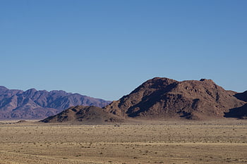 namibia, nature, desert, mountain, sand, landscape, blue Desert, africa