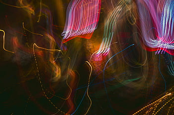 rozmazaný pohyb, vícebarevná světla, abstraktní vzor, světlé stezky, dynamická kompozice, barevné abstraktní, rozmazané světlo, abstraktní umění, světelný obraz, umělecká fotografie, zářivé barvy