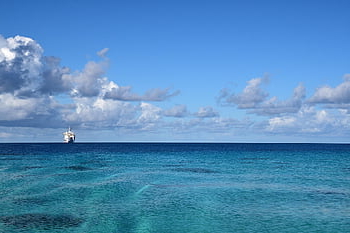 ocean, rangiroa, sea, clouds, water, landscape, tuamotu Islands, marquesas Islands, french Polynesia, nature, cargo