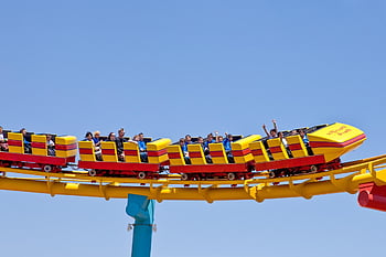 roller Coaster, theme Park, ride, travel, fun, happy, happiness, children, entertainment, california, amusement Park