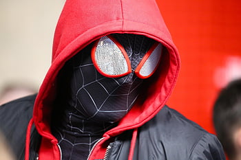 cosplay, pavoučí muž, zázrak, kostým, super hrdina, cosplayer, divit se, charakter, portrét, sraz milovníků komiksů