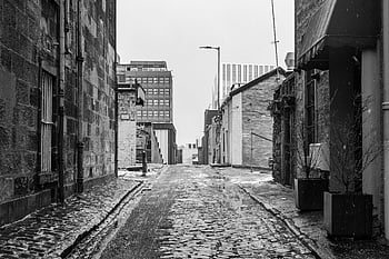 city, urban, road, cold, buildings, monochrome, black And White, moody, travel, street, outdoors