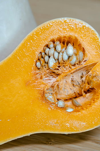 ořešák squash, semena, textura, čerstvě řezané, oranžový, Podrobný obrázek, Interiér squash, dýňová semínka, Squash maso, Textura squash, detailní záběr na dýni