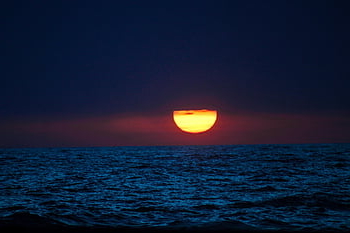cielo, atardecer, sol, océano, mar, pacifico, Nikaragua
