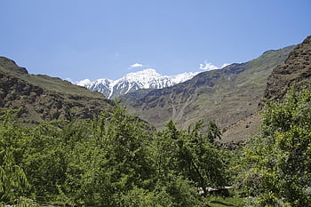 tajikistan, pamir, high Mountains, pandsch Valley, valley, landscape, nature, mountains, snow, glacier, border Area