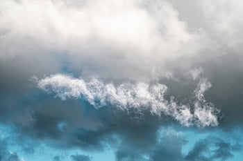 nuvole, cielo, cumulo, nuvole scure, nuvoloso, atmosfera, natura