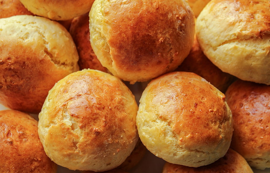 buns, bread, food, baked, rolls, brioche, snack, tasty, closeup