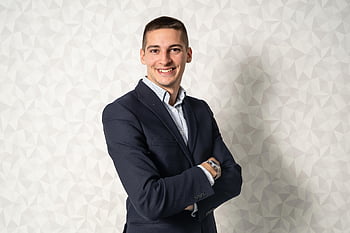 usměj se, práce, podnikání, úspěch, profesionální, řízení, osoba, podnikatel, úspěšný, portrét, hodin