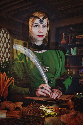 witch, fortune Teller, the Healer, fantasy, magic, woman, portrait, witchcraft, healer, magic Shop, young Woman