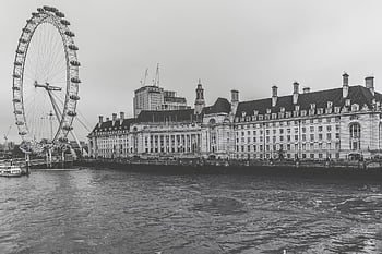 london Eye, ferris Wheel, london, england, landmark, thames, river, architecture, uk, city, tourism