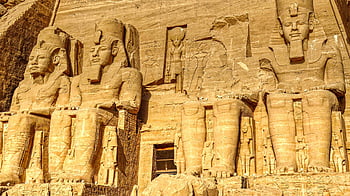 abu simbel, Ramses sochy, starověký Egypt, kulturní dědictví, Majestátní sochy, abu simbel chrám, Egyptská historie, sochy faraona, historické místo, starověké architektury, Egyptský cestovní ruch