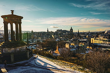 bina, Edinburg, iskoçya, Cityscape, Kent, Birleşik Krallık, uk, panorama