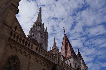matthias Church, church, tower, fishermen's Bastion, buda Castle, budapest, hungary, history, architecture, famous, landmark