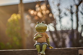 frog, decoration, beautiful Wallpaper, garden, wallpaper Hd, figure, free Background, hd Wallpaper, statue, small, close Up