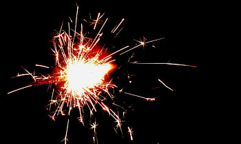 petardo, scintilla, fotografia notturna, Vivid Sparkler, sfondo scuro, celebrazioni, temi festivi, Sparkler scoppia, Sparkler festivo