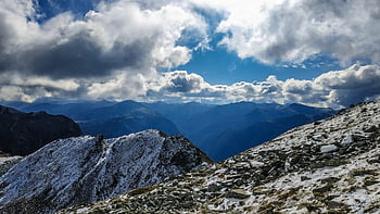 mountain, peak, summit, nature, landscape, sky, blue, rila, blue Sky, bulgaria, stones