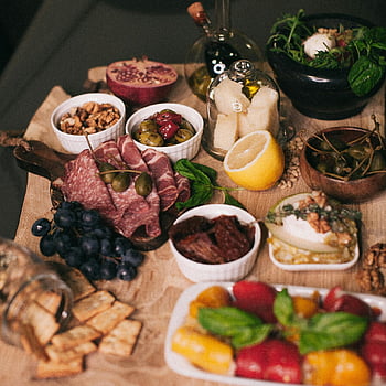 charcuterie board, fresh meats, cheeses, fruits, dining experience, assorted color, ceramic tea set, delicious, perfect, experience, tea set