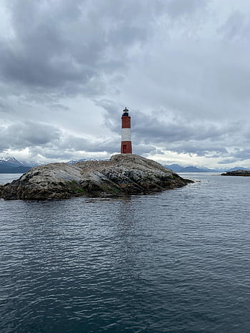 lighthouse, beacon, islet, navigation, tower, watchtower, building, architecture, structure, sea, ocean