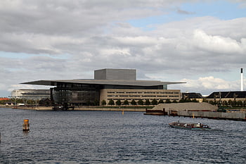 opera House, copenhagen, denmark, architecture, structures, facade