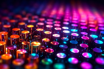 colorat, puncte, fundal, abstract, forme, proiecta, artă, digital, tapet, umbre, modern