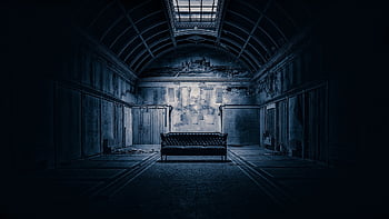 space, room, pforphoto, abandoned, the Atmosphere, mood, grim, dark, sofa, gruesome, darkness