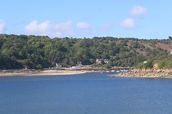 Bretagne, มณฑลบรีตัน, ฤดูร้อน, ทะเล, อ่าว, ป่า, ธรรมชาติ, ชายหาด, ท่าเรือ, Breizh, น้ำ