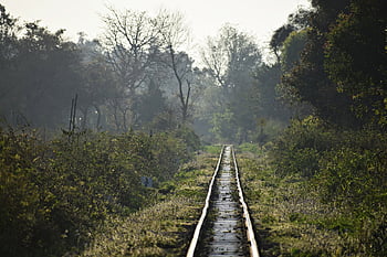 railways Track, railways, rail, train, railway, track, transport, locomotive, gleise, travel, gravel