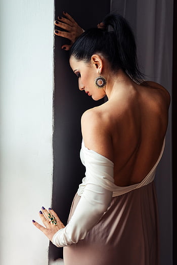 Modelka, tvář, dívka, portrét, makeup, móda, ženský, dáma, přitažlivý, půvab, osoba