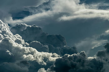 gomolyfelhők, sötét felhők, drámai felhők, ég, fenséges szépség, természet, erőteljes ábrázolás, cloudformation, légköri, viharfelhők, cloudscape