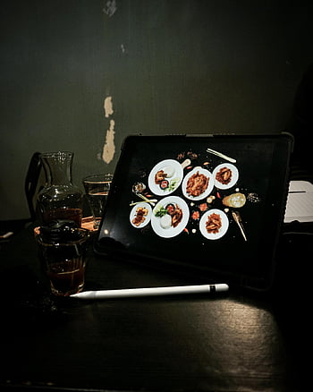 tableta, fotografování, jídlo, lr, technologie, digitální, marketing, pracovní, Upravit, produkt