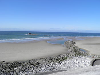 the Portel, opal Coast, beach, sand, pas De Calais, sea, france, boulonnais