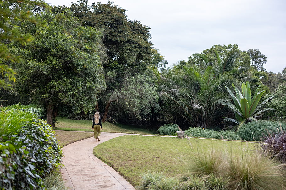 woman, walking, away, explore, wanderlust, back, hair, female, girl, adult, nature