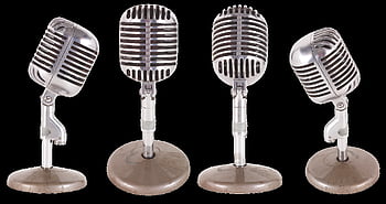 wireless Microphone, radio, microphone, sound, reportage, radio Studio, broadcast, vintage, retro, nostalgia, design